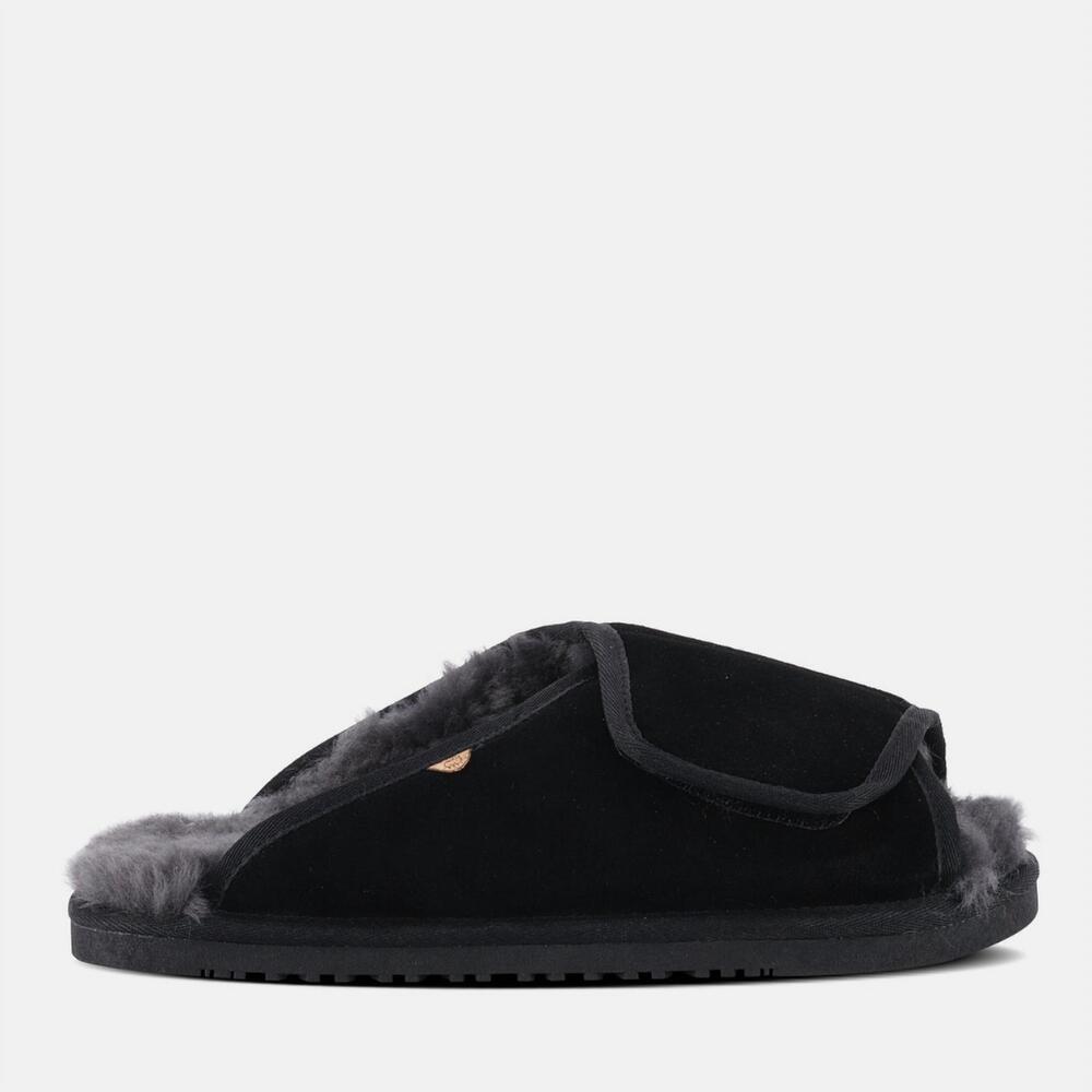 NEW LAMO women's classic apma wrap slide in black